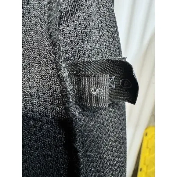Prada Milano Red Tab Logo Full Zip Hooded Jacket In Black Womens Small